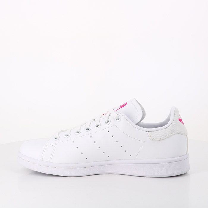 Adidas chaussures adidas stan smith cloud white   cloud white   pink 1567001_3