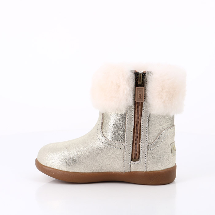 Ugg chaussures ugg bebe jorie ii metallic bottes detente gold argent1568001_3