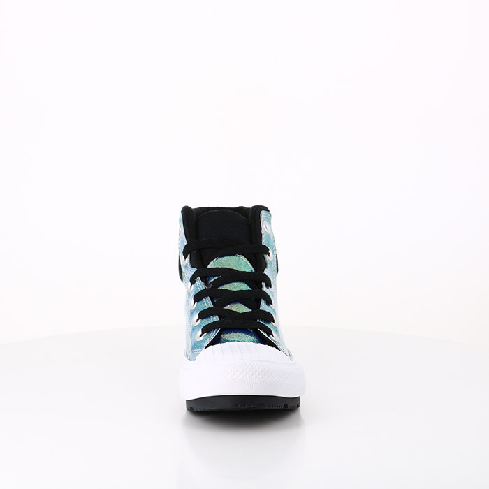 Converse chaussures converse enfant sneakerboot chuck taylor all star berkshire iridescent leather argent1568301_4