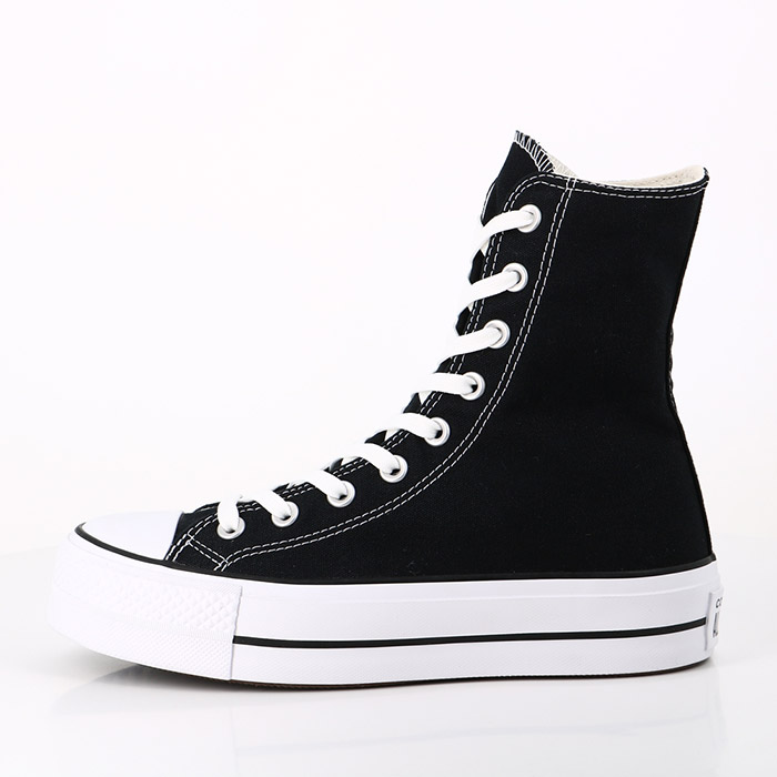 Converse chaussures converse extra high platform chuck taylor all star noir blanc noir noir1568401_3