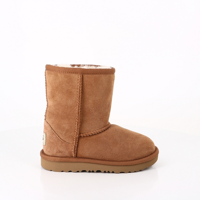 Ugg chaussures ugg enfant classic ii bottes chestnut noir