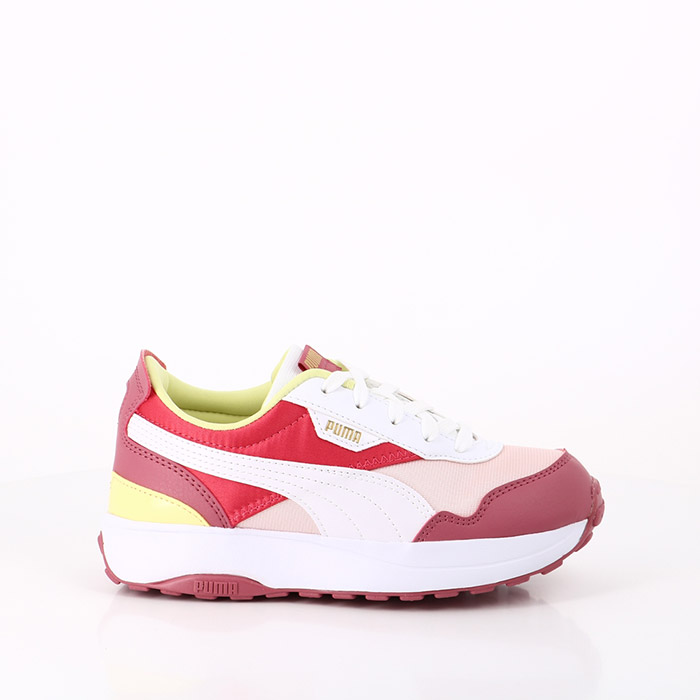 Puma chaussures puma enfant cruise rider silky lotus mauvewood multicouleur