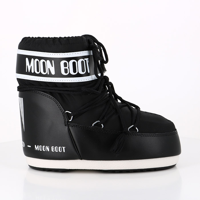 Moon boot chaussures moon boot black icon low nylon 
