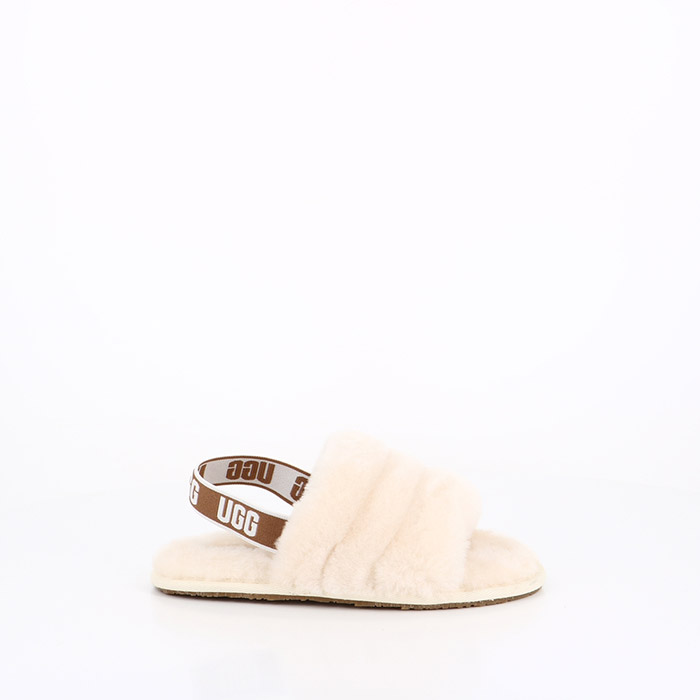 Ugg chaussures ugg enfant fluff yeah slide natural 