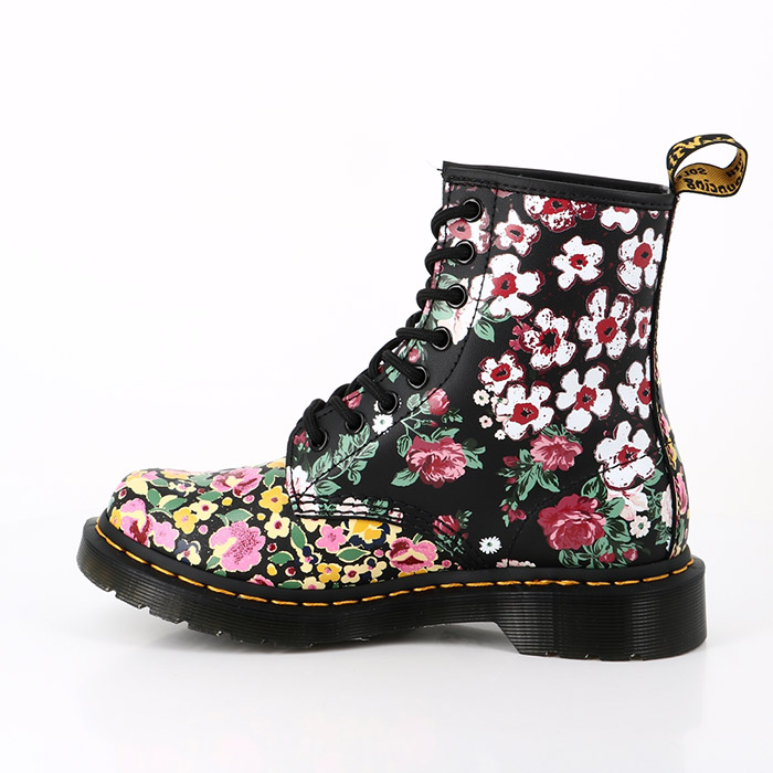 Dr martens chaussures dr martens boots 1460 pascal mash up en cuir a imprime fleuri imprimes floraux1574001_3