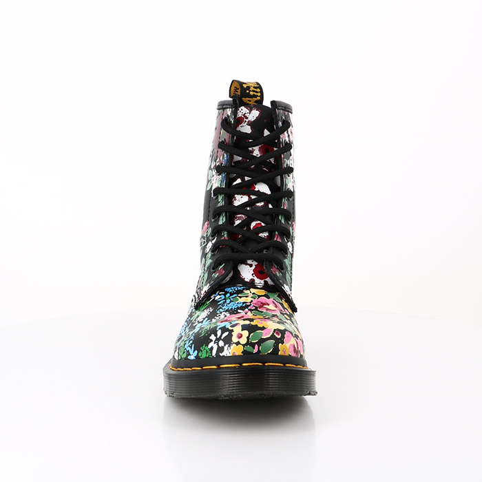 Dr martens chaussures dr martens boots 1460 pascal mash up en cuir a imprime fleuri imprimes floraux1574001_4