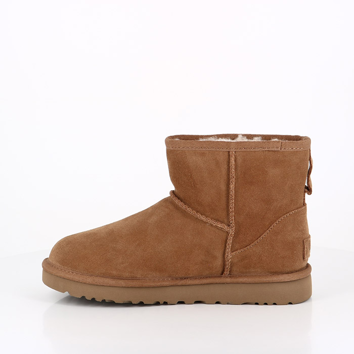 Ugg chaussures ugg classic mini side logo bottes chestnut 1574301_3