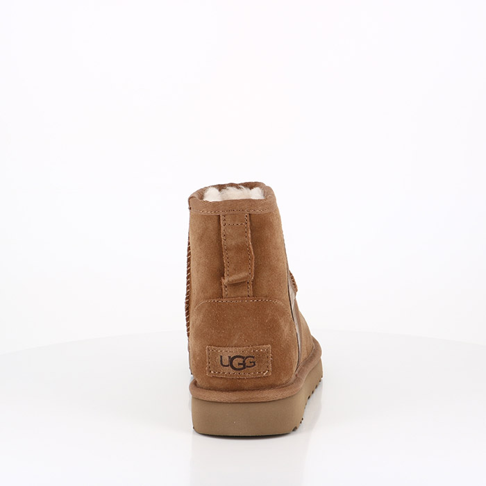 Ugg chaussures ugg classic mini side logo bottes chestnut 1574301_4