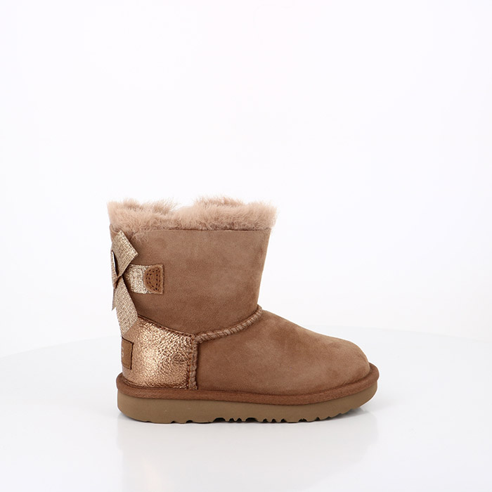 Ugg chaussures ugg enfant mini bailey glitz chestnut marron