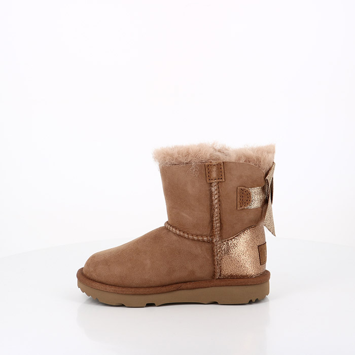 Ugg chaussures ugg enfant mini bailey glitz chestnut marron1574901_3