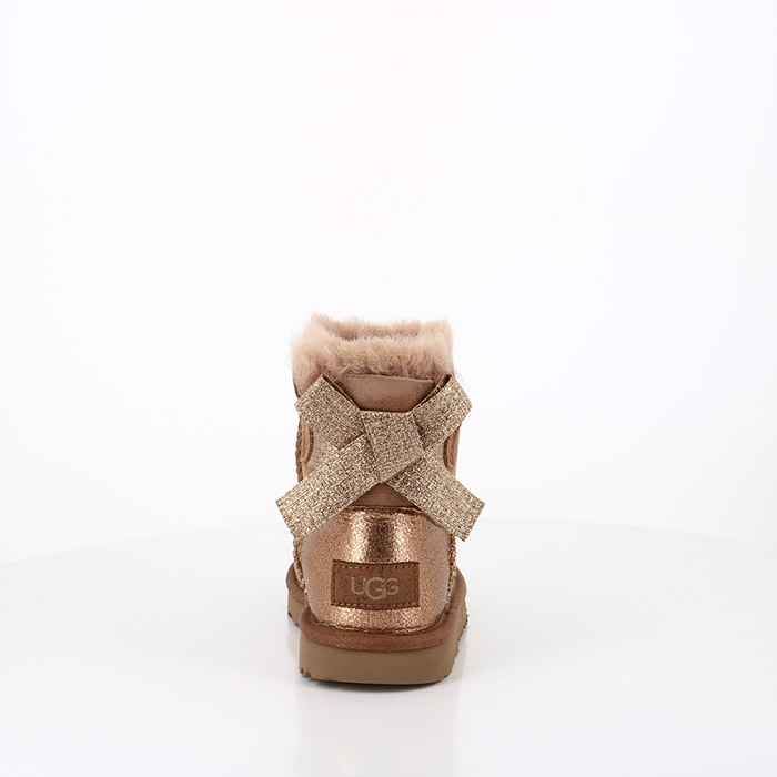 Ugg chaussures ugg enfant mini bailey glitz chestnut marron1574901_4