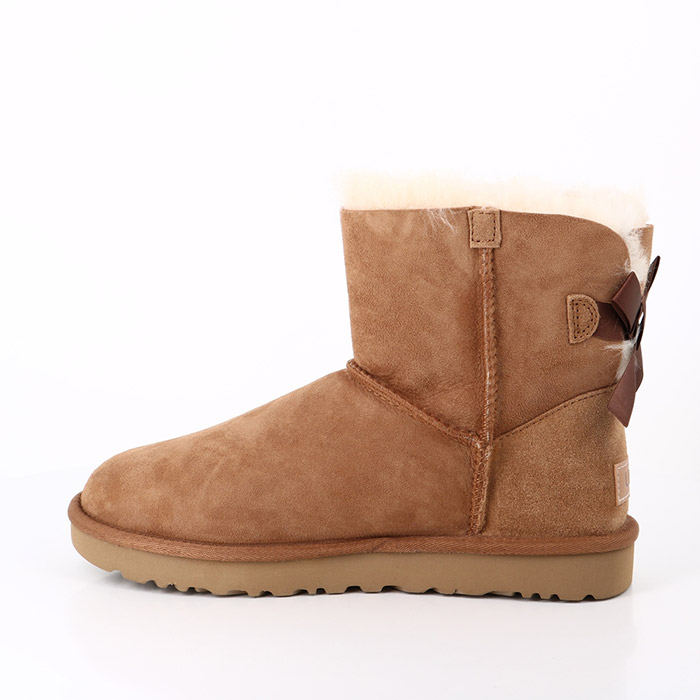 Ugg chaussures ugg mini bailey bow ii bottes chestnut marron1576201_3