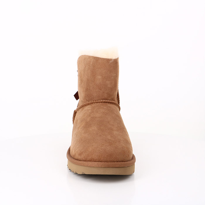 Ugg chaussures ugg mini bailey bow ii bottes chestnut marron1576201_4