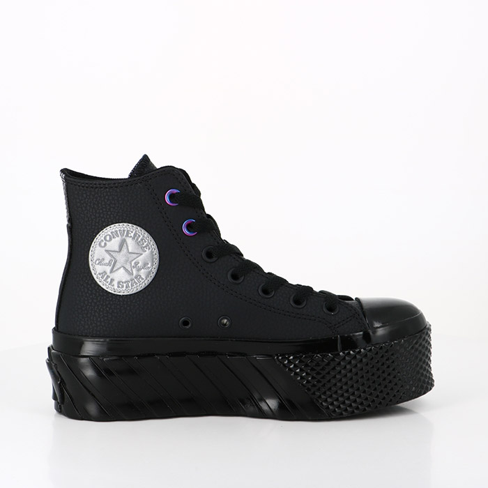 Converse chaussures converse chuck taylor all star extra high utility platform noir noir noir noir