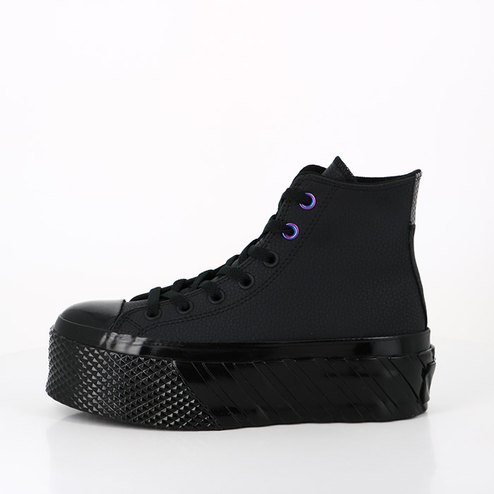 Converse chaussures converse chuck taylor all star extra high utility platform noir noir noir noir1576301_3