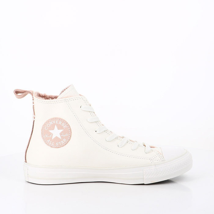 Converse chaussures converse chuck taylor all star cozy tones blanc vintage rose crepuscule beige