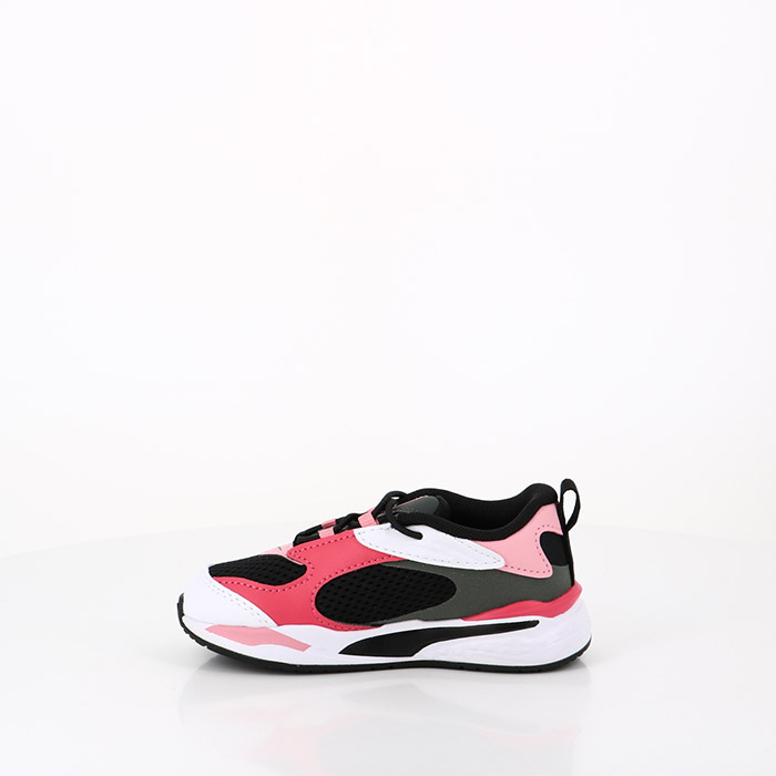 Puma chaussures puma bebe rs fast ac inf black peony paradise pink rouge1576901_3
