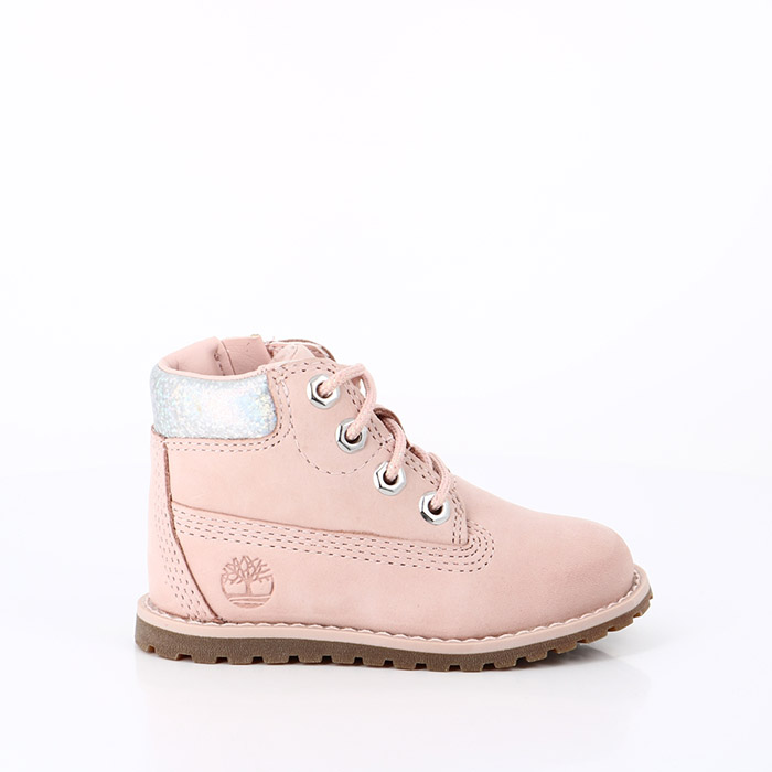 Timberland chaussures timberland bebe 6 inch boot pokey pine rose clair 