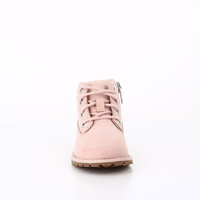 Timberland chaussures timberland bebe 6 inch boot pokey pine rose clair 1577401_4