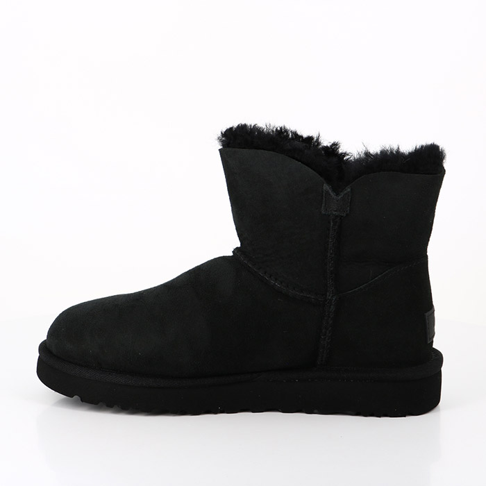 Ugg chaussures ugg bailey zip mini bottes black 1577501_3