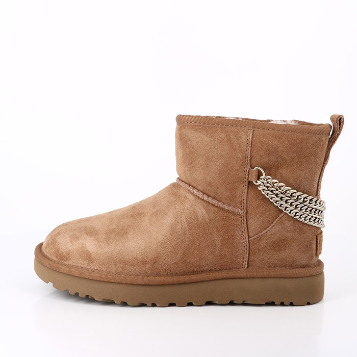 Ugg chaussures ugg classic mini chains chestnut marron1577801_3