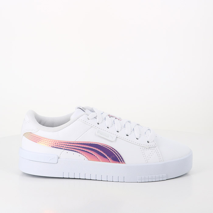 Puma chaussures puma jada holo argent white white blanc