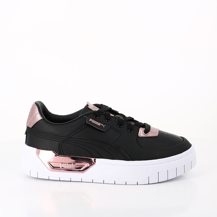 Puma chaussures puma cali dream puma black puma white rose gold noir