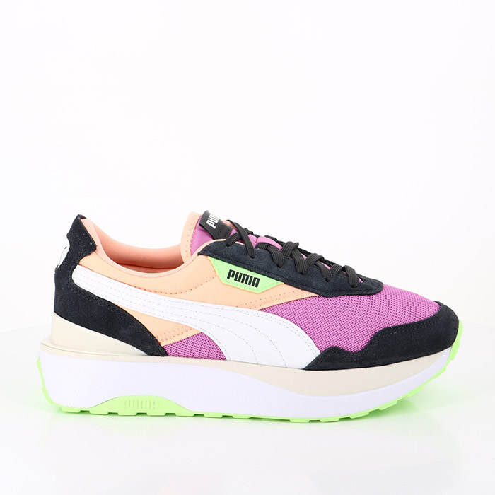 Puma chaussures puma baskets cruise rider puma fizzy melon ebony 