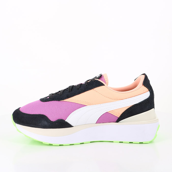 Puma chaussures puma baskets cruise rider puma fizzy melon ebony multicouleur1578701_3