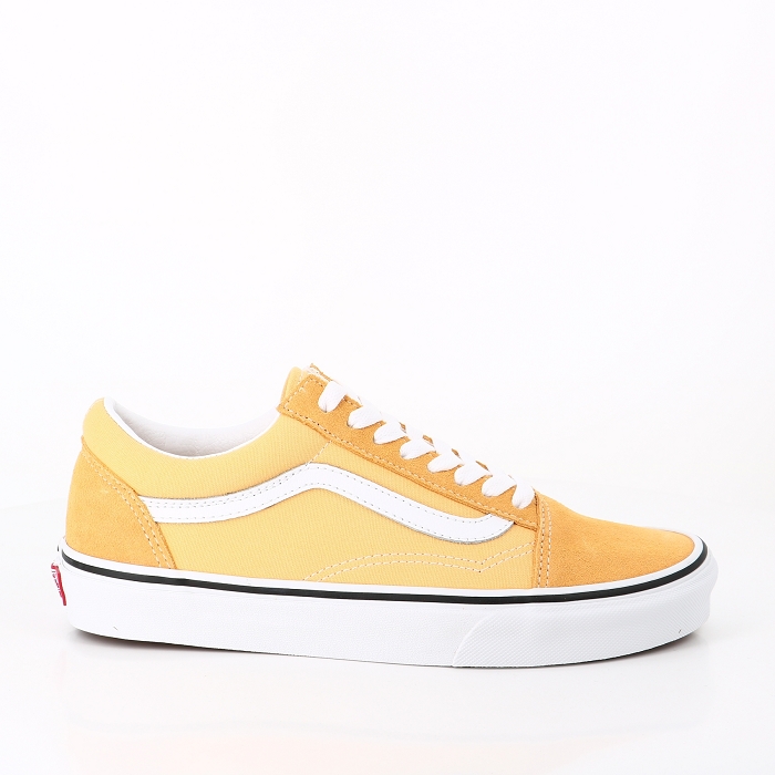 Vans chaussures vans old skool flax jaune true white jaune2502401_1