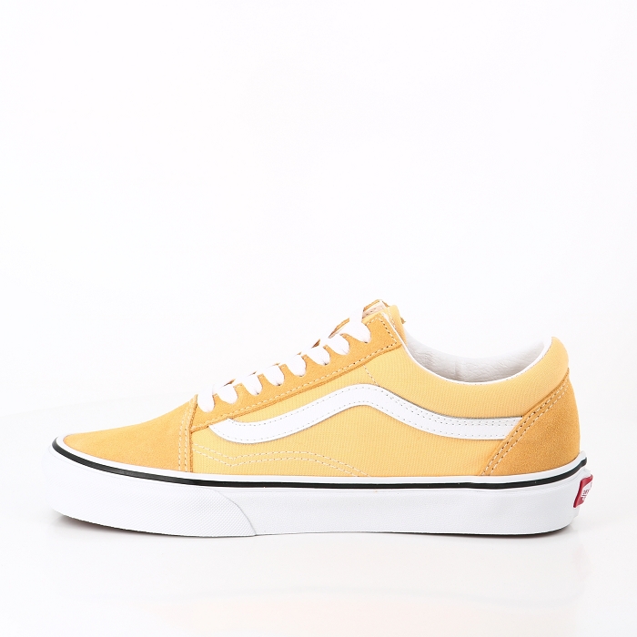 Vans chaussures vans old skool flax jaune true white jaune2502401_3