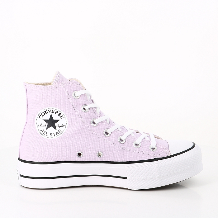 Converse chaussures converse chuck taylor all star lift  pale amethyst violet