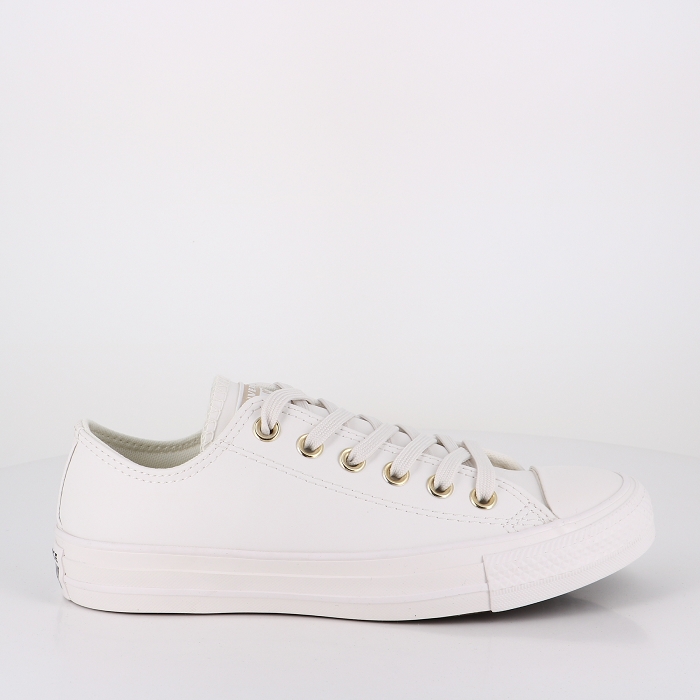 Converse chaussures converse chuck taylor all star  vintage white blanc