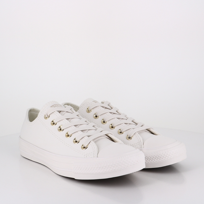 Converse chaussures converse chuck taylor all star  vintage white blanc2505101_5