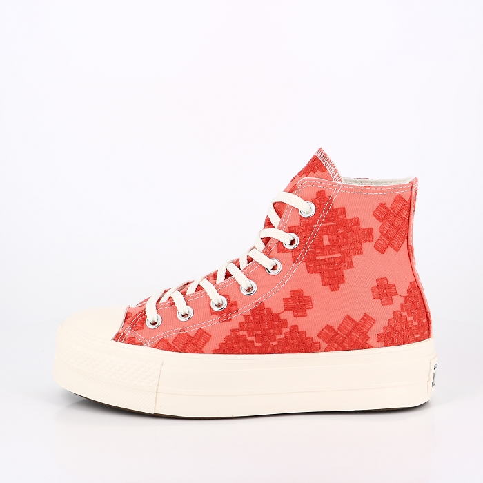 Converse chaussures converse lift hi bright orange madder mantra 2505901_3