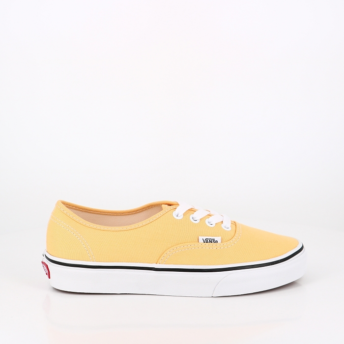 Vans chaussures vans authentic jaune true white jaune