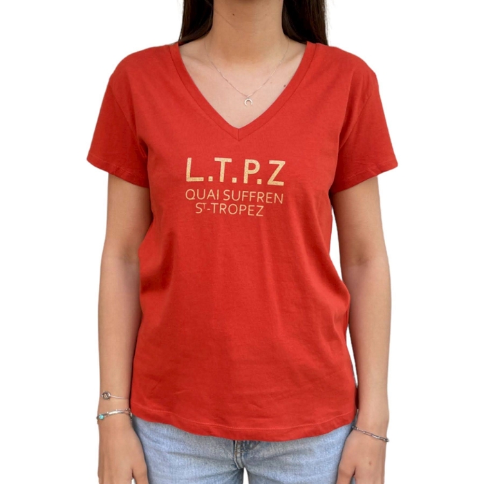 Les tropeziennes textile les tropeziennes evy terre tee shirt 