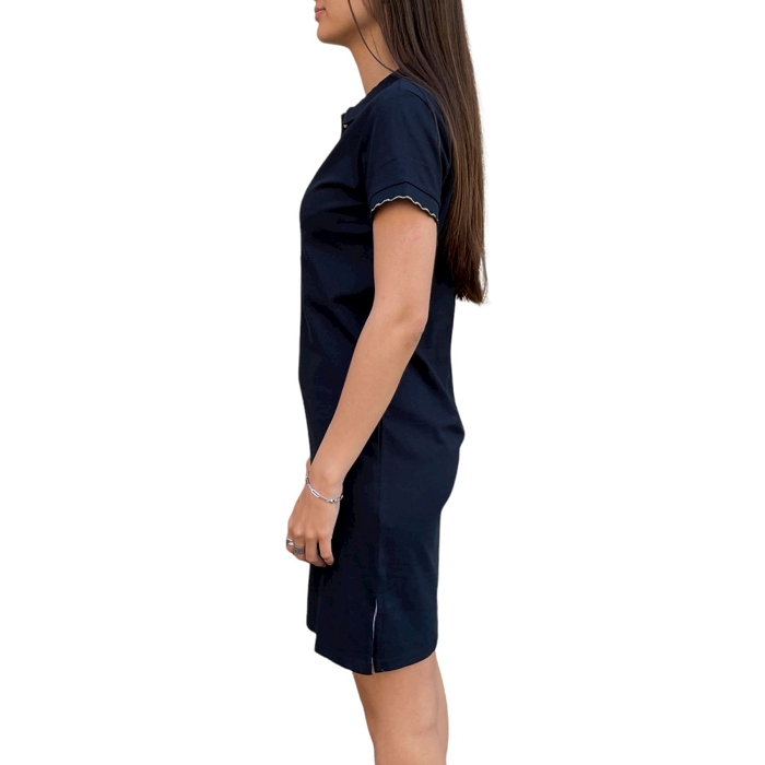 Les tropeziennes textile les tropeziennes marlie marine robe polo 2507401_2