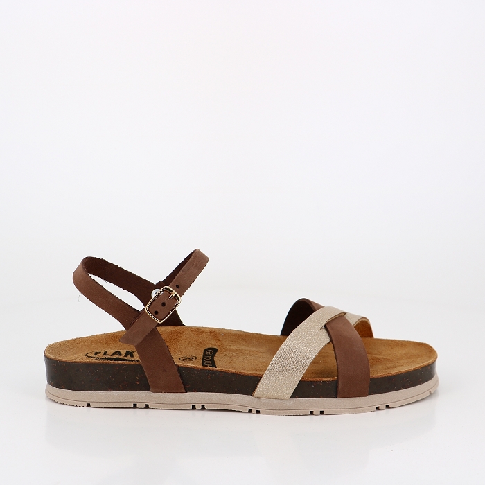Plakton chaussures plakton girondine nobuck marylin castagna oro 