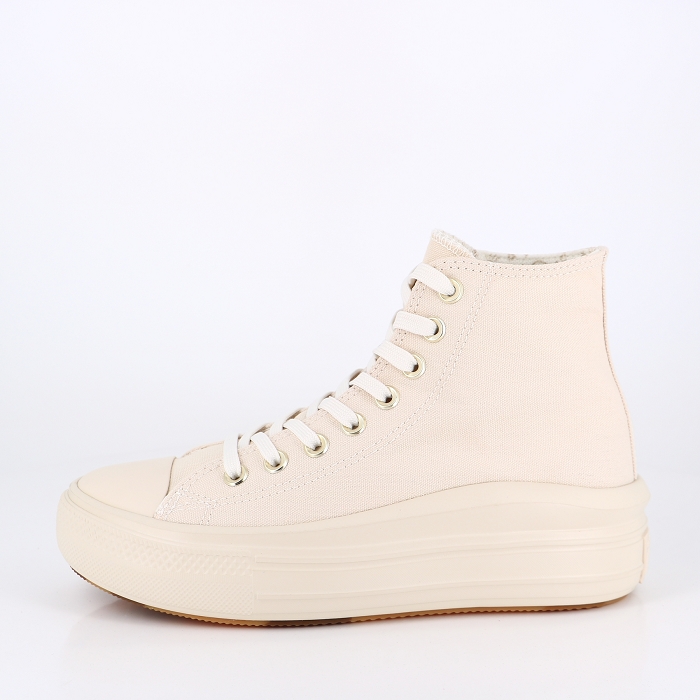 Converse plateforme beige sale