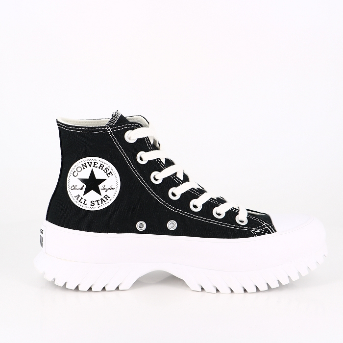 Converse chaussures converse lugged 2.0 hi black egret white noir