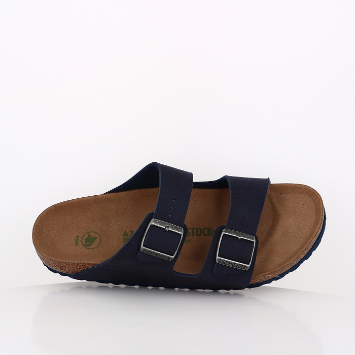 Birkenstock chaussures birkenstock arizona vegan desert dust indigo blue 