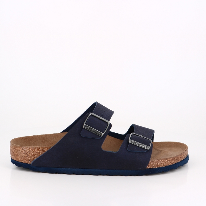 Birkenstock chaussures birkenstock arizona vegan desert dust indigo blue 2515401_2