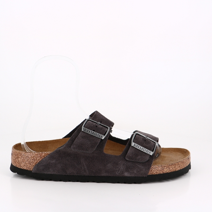 Birkenstock chaussures birkenstock arizona sfb velvet gray 