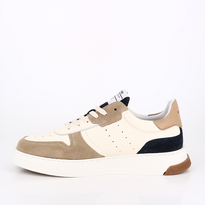 Schmoove chaussures schmoove order sneaker white beige 2516201_3