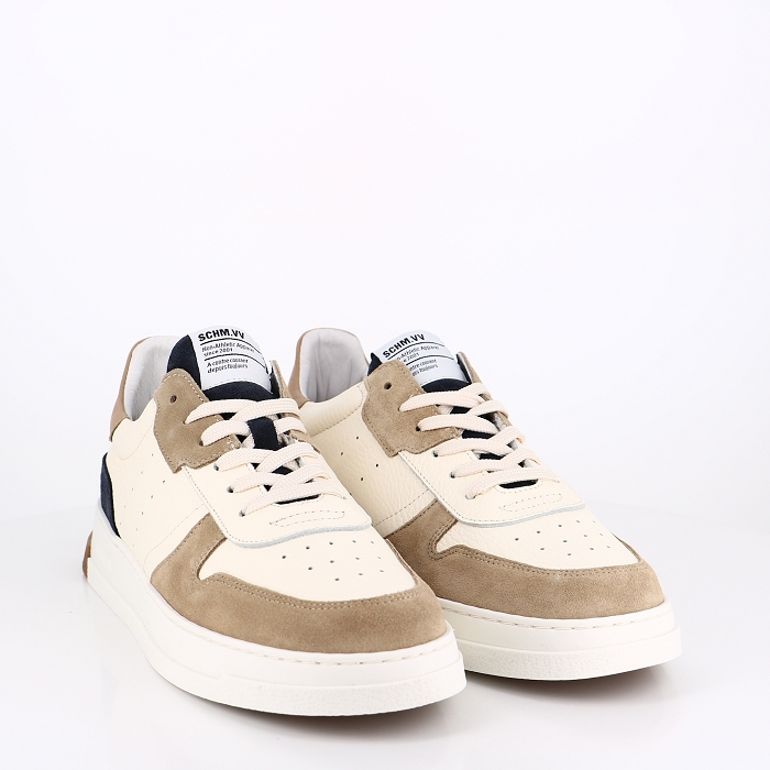 Schmoove chaussures schmoove order sneaker white beige 2516201_5