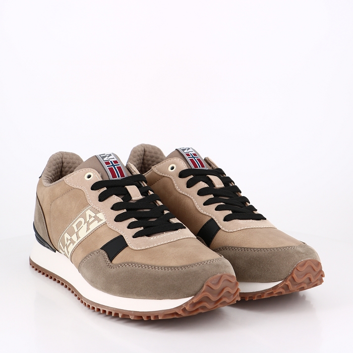 Napapijri chaussures napapijri man running beige stone beige2516301_5