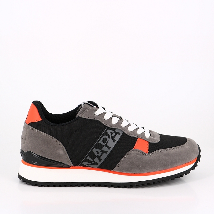 Napapijri chaussures napapijri man running black grey 