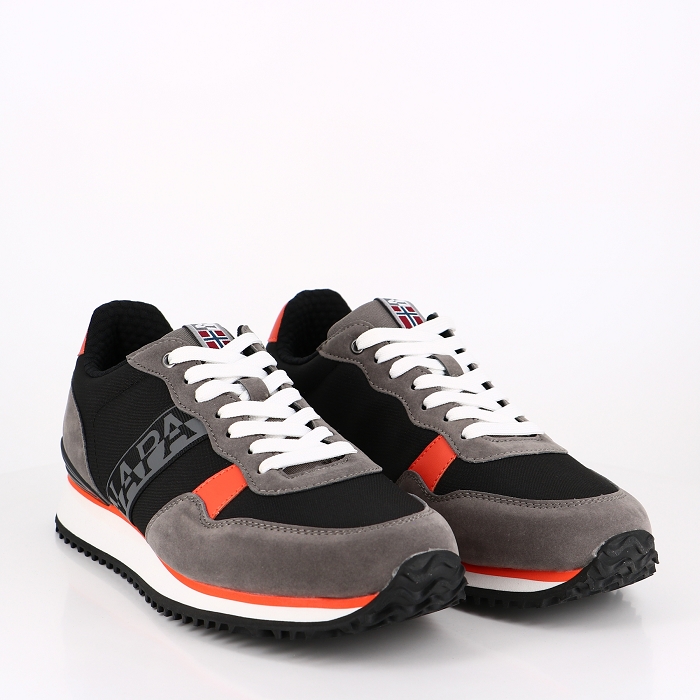 Napapijri chaussures napapijri man running black grey gris2516501_5