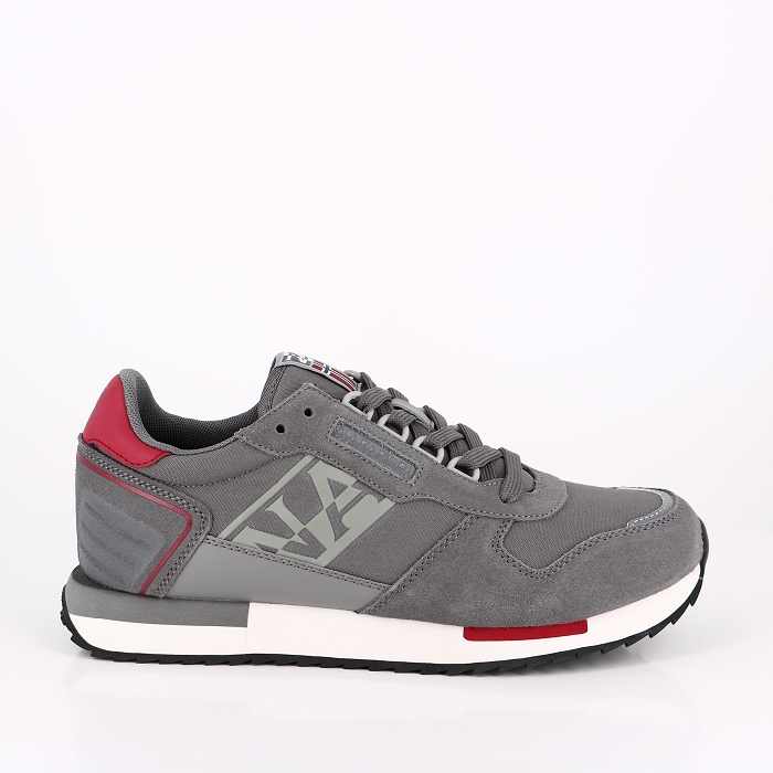 Napapijri chaussures napapijri man suede block grey 